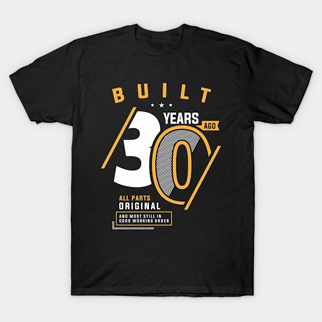 Funny 30th Birthday Age 30 Years Old T-Shirt by cidolopez